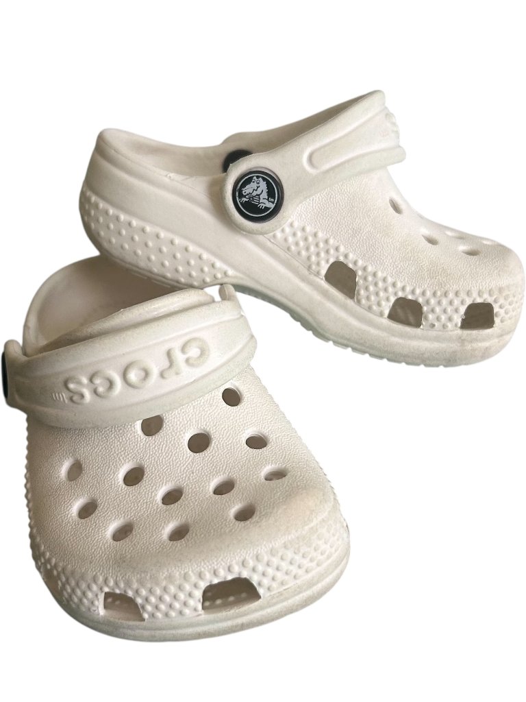 Crocs Littles Baby Crocs Infant Crocs White Baby Size 2 Size 3 White Crocs